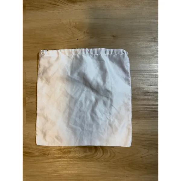 Michael Kors Dust Bag White OS Unisex Drawstring Satin Storage Accessory - Image 4