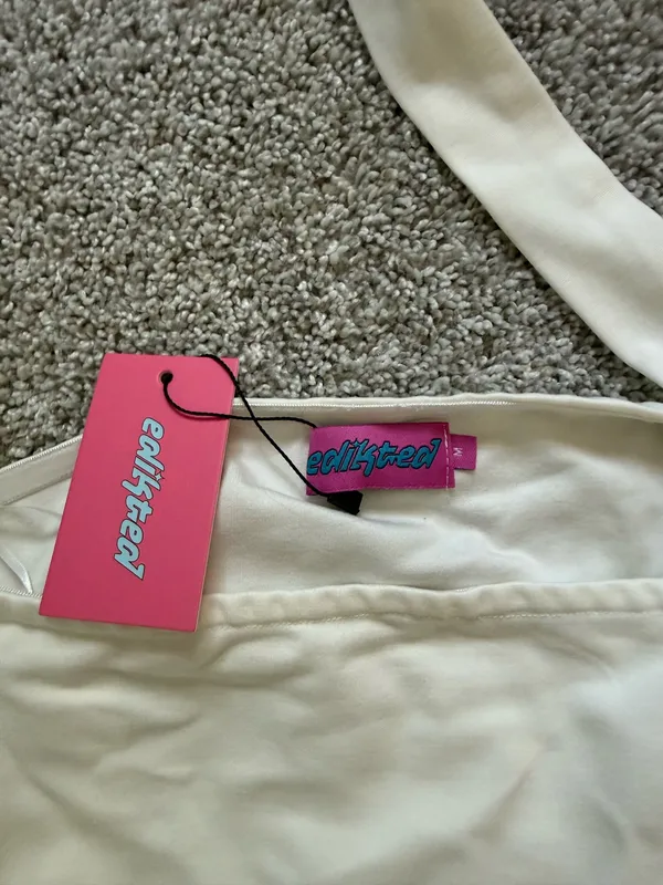 Edikted White Halter Top - Image 5