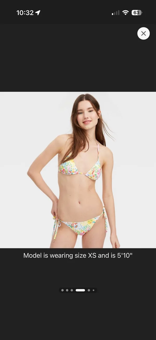 Roller rabbit x Target reversible bikini set  - Image 2