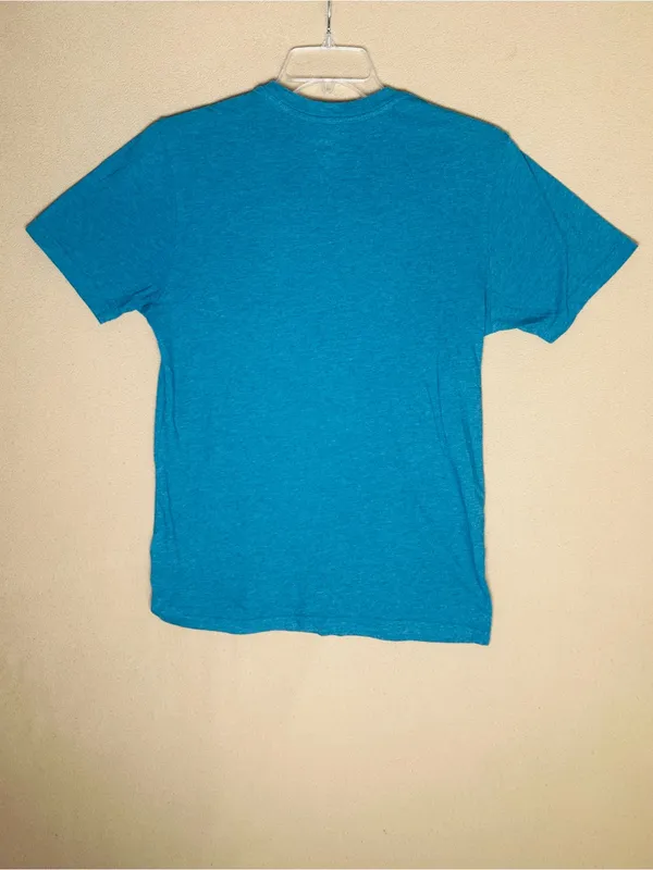 Volcom petite Teal Blue Hawaii Graphic Short-Sleeve Tee T-shirt Small modern fit - Image 5