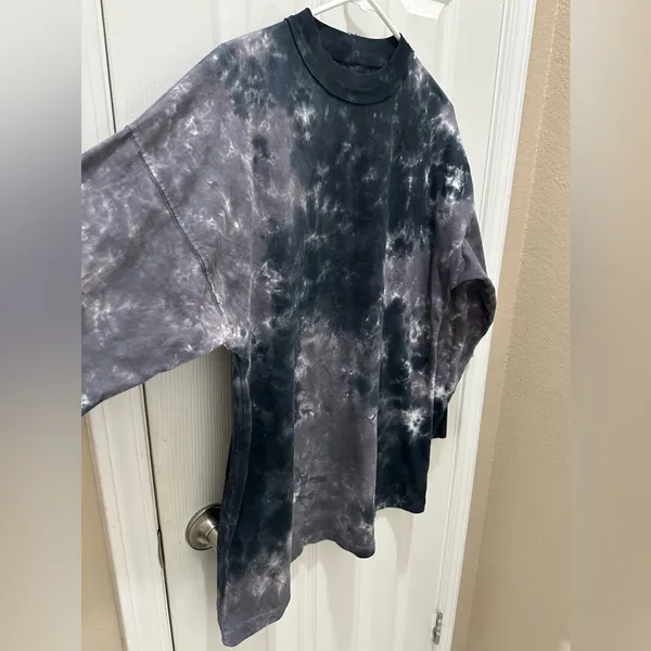 WE THE FREE PEOPLE Be Free Tunic Top Tie Dye Long Sleeve size Small - Image 11