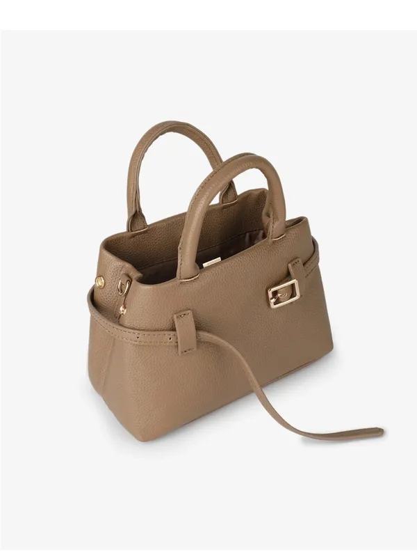 Remi/Reid GREER MINI DOCTOR BAG VEGAN TAUPE NWOT - Image 4