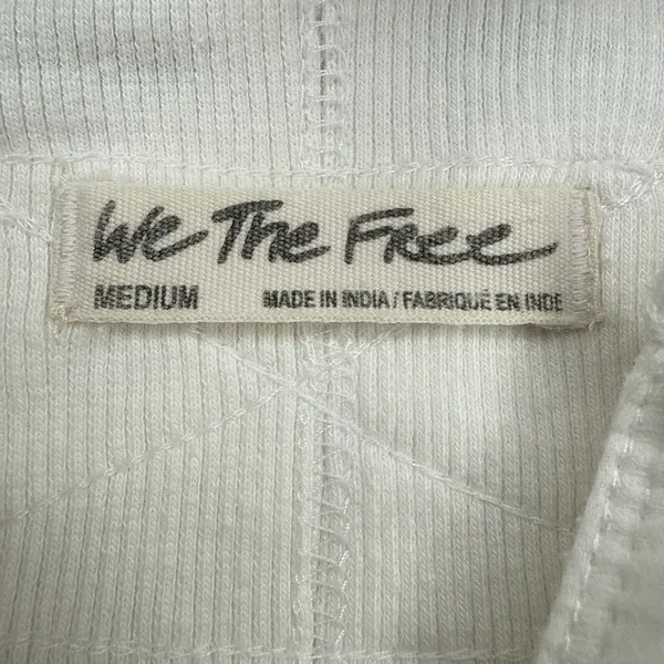 Free People We The Free M Henley Long Sleeve Top Ivory Casual Stretch - Image 6