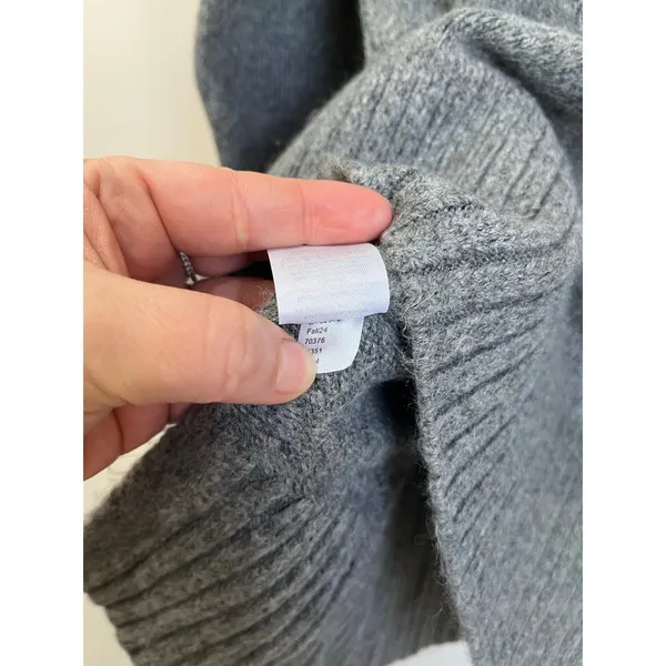 LOFT Mock Neck‎ Ribbed Knit Sweater Minimalist Classic NWT Size Small - Image 7