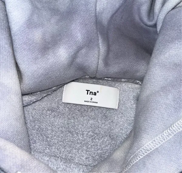 TNA aritzia tye dye oversized hoodie - Image 7