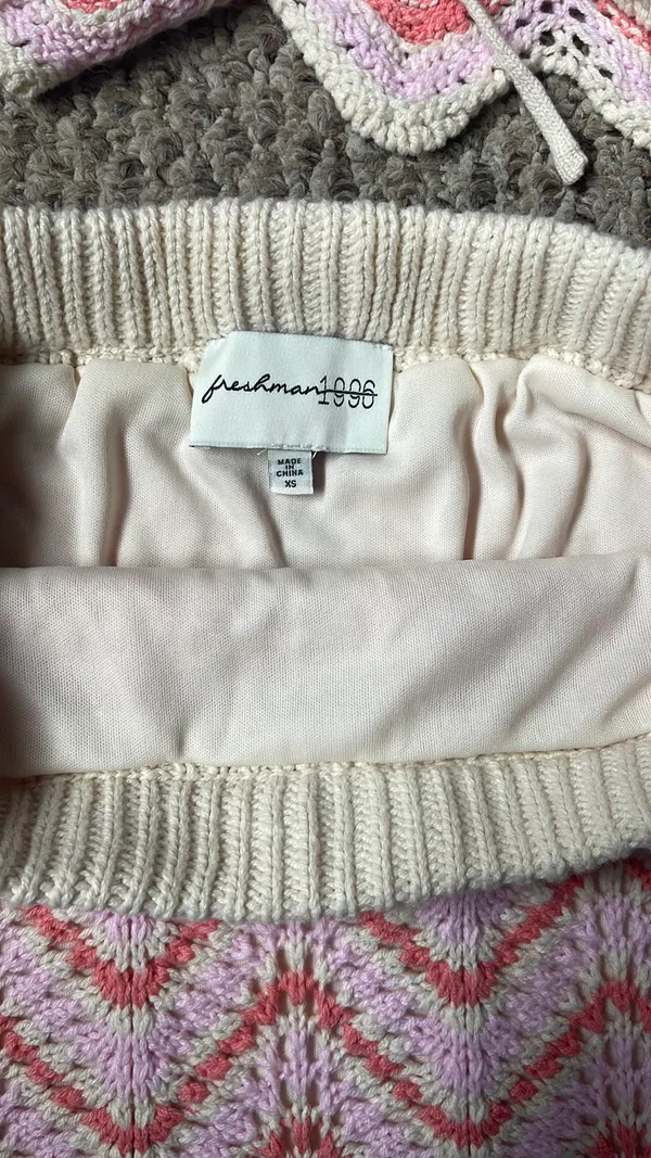 Knit Skirt Set Multiple Size XS - Image 2