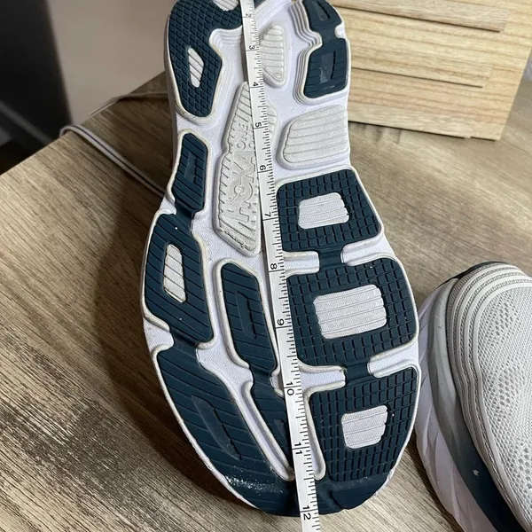 Hoka One One Bondi 6 Grey Blue Sneakers Shoes - Image 10