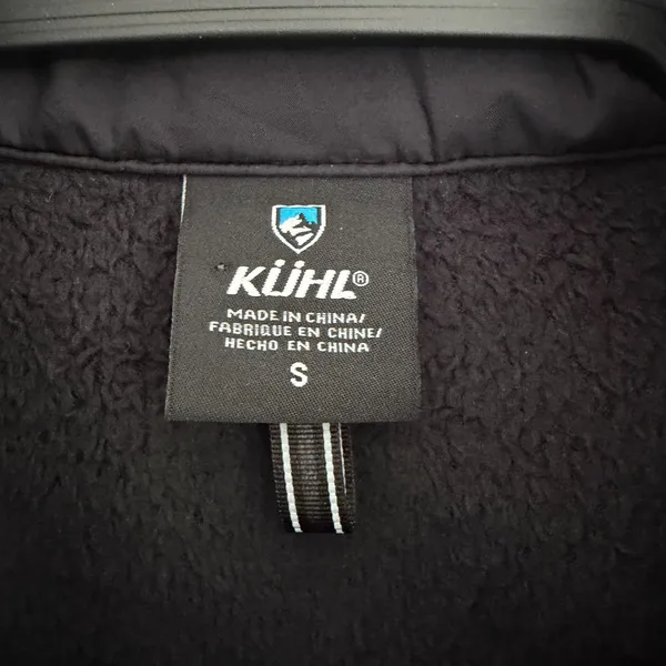 Kuhl The One Vest Womens Small Black Fleece Lined Windproof Water Resistant Edi - Image 4
