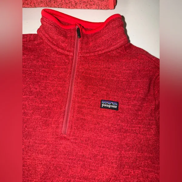 Women’s Patagonia Better Sweater Red Medium - Image 5