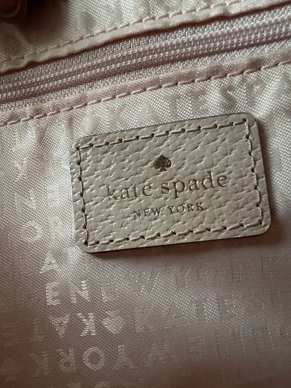 Kate Spade Light Pink Crossbody Bag Pebbled Leather Brand New - Image 5
