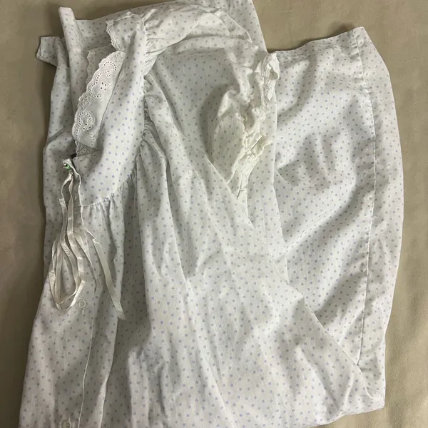 🌸 Vintage Brandywine Motherhood Nightgown – Made in USA – Size Large 🌸 - Image 6
