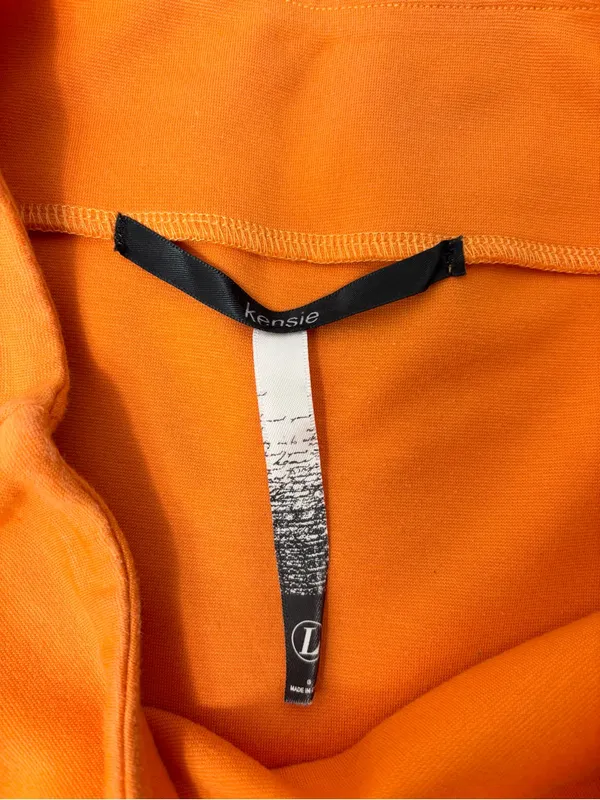 kenzie Vibrant Orange‎ Mini Skirt Size L - Image 6