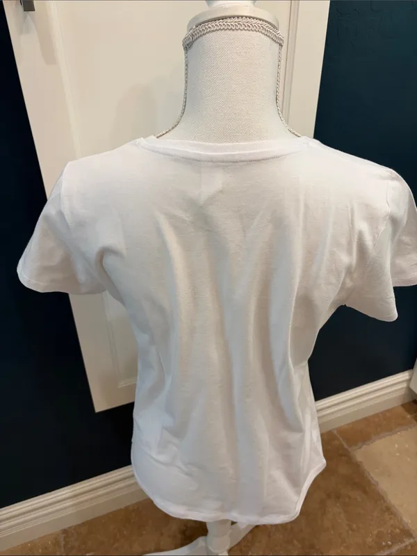 B & C collection white short sleeve shirt “Mykonos” Greece - Image 2