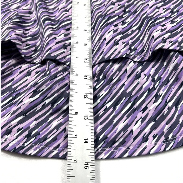 FootJoy Golf Skort XS Purple Print Performance Athletic Skirt Country Club EUC - Image 12