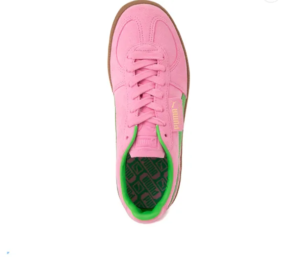 Womens PUMA Palermo Athletic Shoe - Mauve Mist / Mint / Gum - Image 3