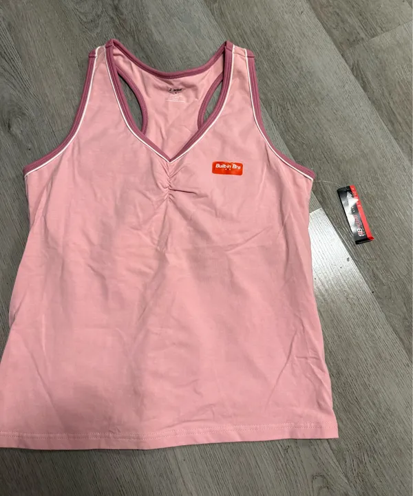SJB active built in bra tank top Pink Size L - Image 2