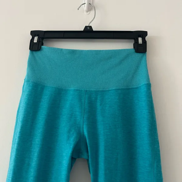 Alo Yoga Alosoft Bright Blue Athletic Leggings Size XS - Image 3