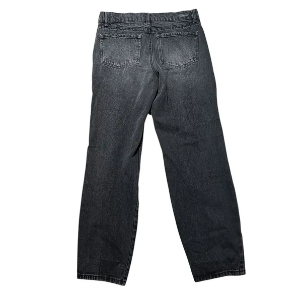 RSQ Womens Black Distressed "Baggy Jean" Denim Pants Size 14 - Image 3