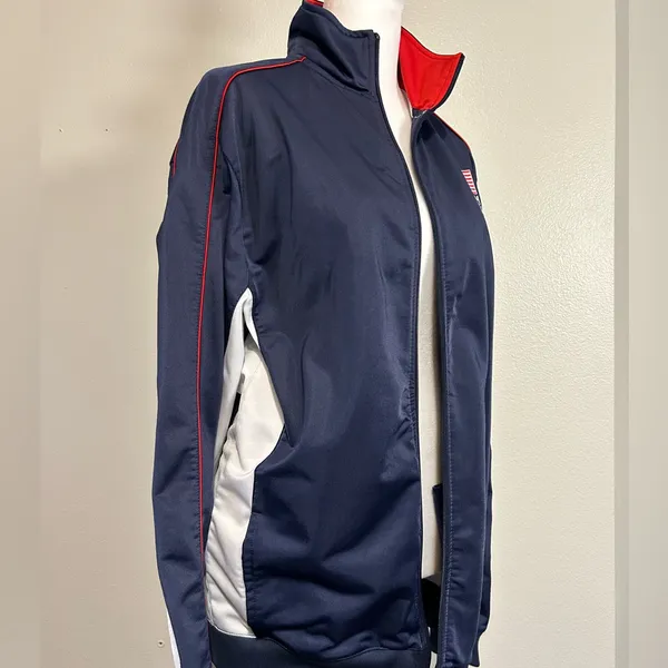 Team USA Jacket Navy and Red Jacket Blue Size M - Image 2