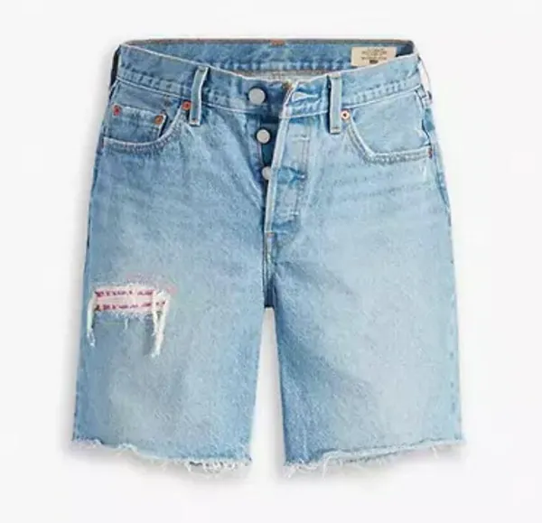 New Levi’s 501 90s Denim Women's Shorts Size 24 150 Anniversary Edition - Image 5