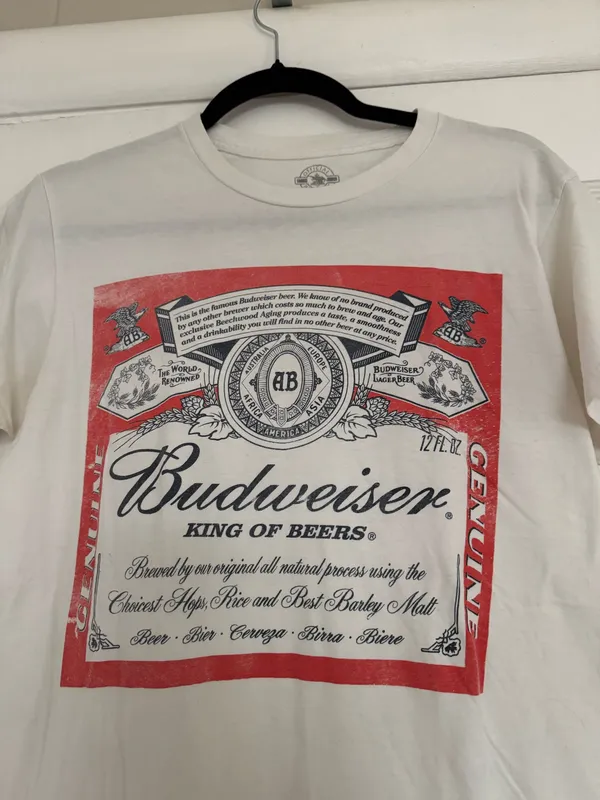 Vintage Budweiser T-Shirt - Image 3
