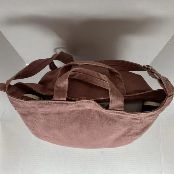 Baggu Pink Tote Bag Boho Cottagecore - Image 8