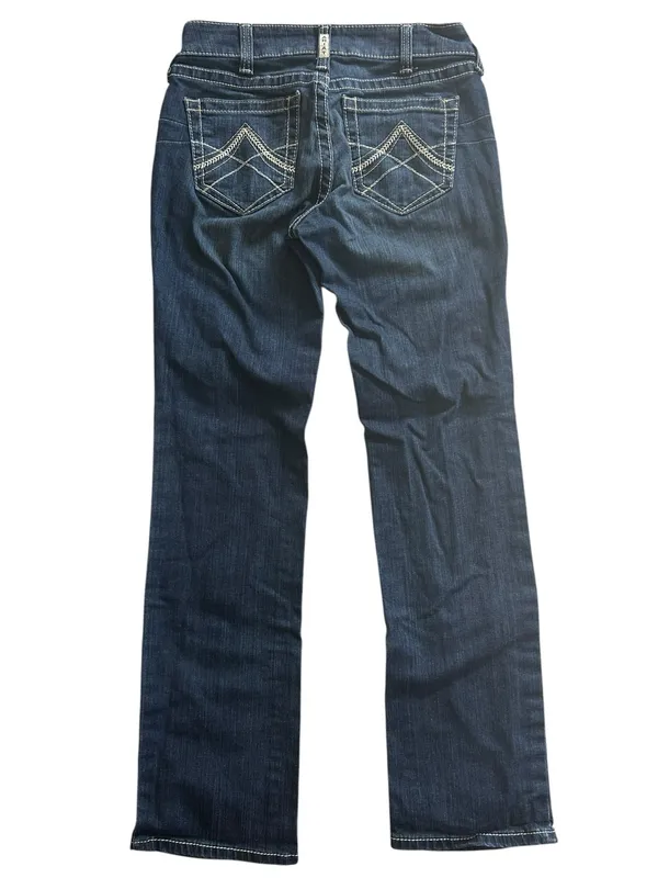 Ariat R.E.A.L. Straight Leg Jean size 29R western rodeo - Image 11