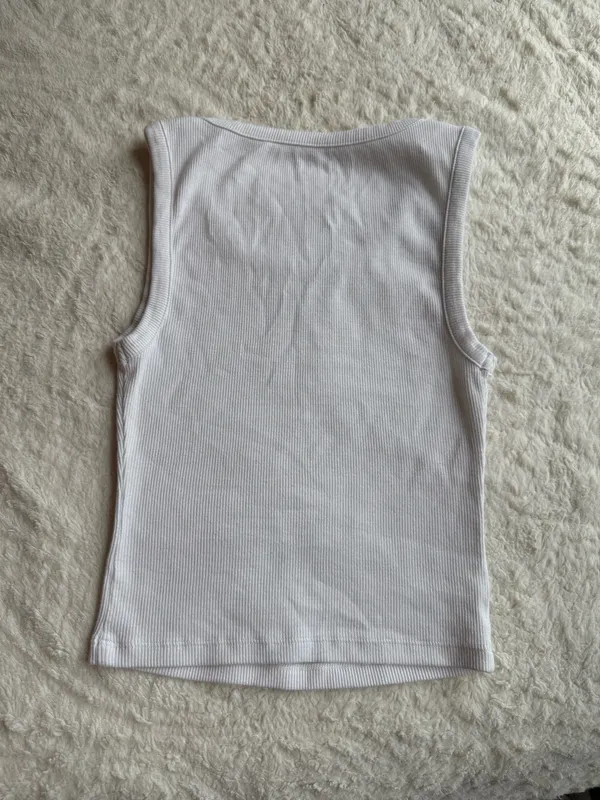 Abercrombie Tank Top White - Image 3