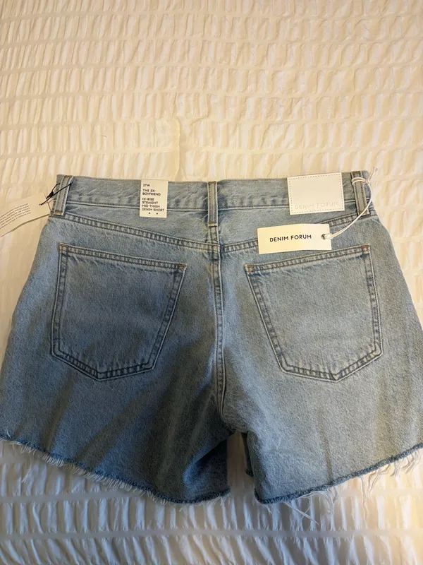 Attica hi waisted Jean shorts - Image 2