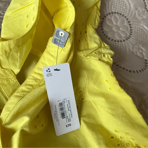 Peyton & Parker Mommy & Me Short Sleeve A-Line Eyelet Dress NEW Size Small - Image 4