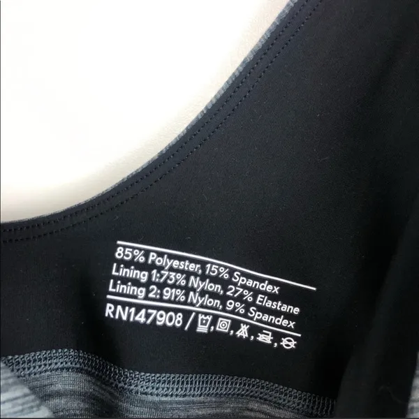 Outdoor Voices Freeform Leotard Bodysuit Grey S - Image 7