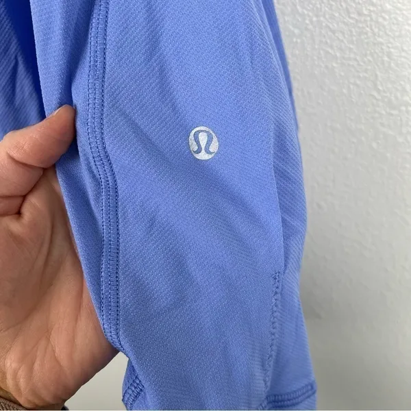 LULULEMON Flow & Go Tank Blue Sz‎ 4 - Image 6
