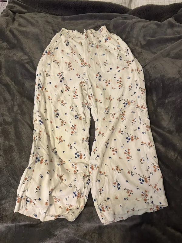 American Eagle Linen Pants Wide-Leg - Image 3
