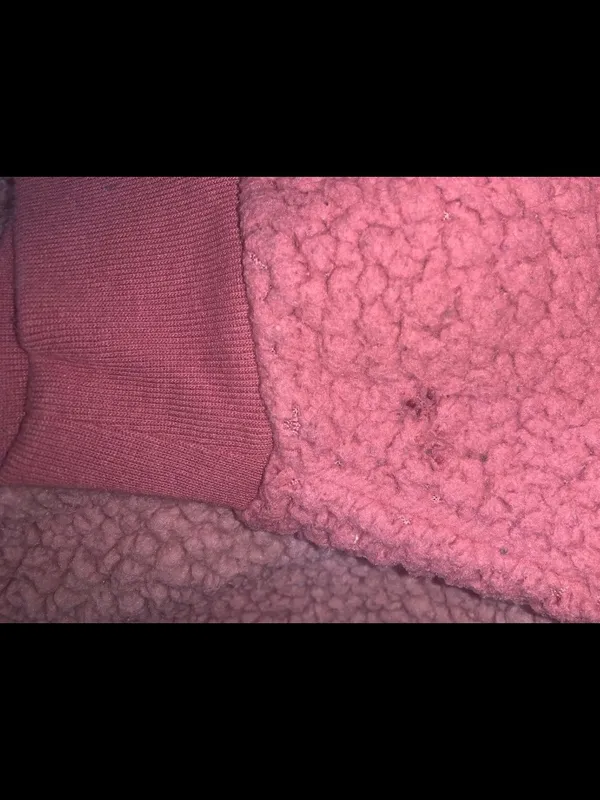 Victoria Secret Pink Women's Serpa Fleece Long Sleeve Pull Over Hoodie Size M. - Image 5