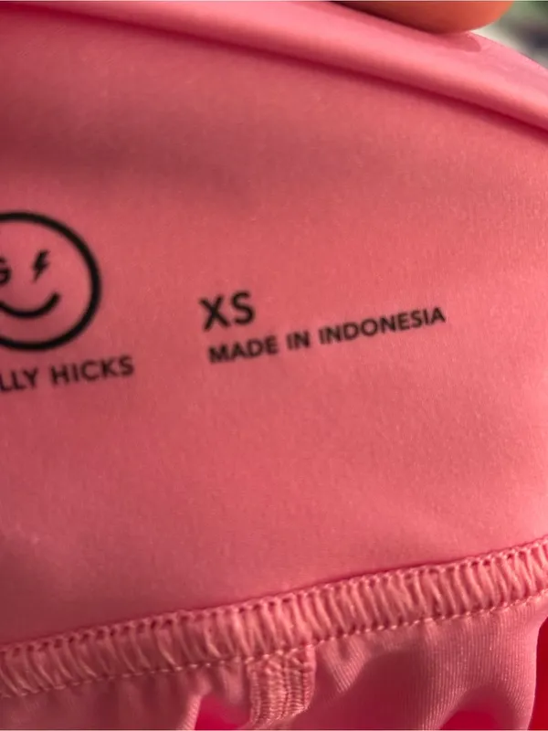 NWT Gilly Hicks Hollister Active Bubble Skortie Pink Size XS - Image 10