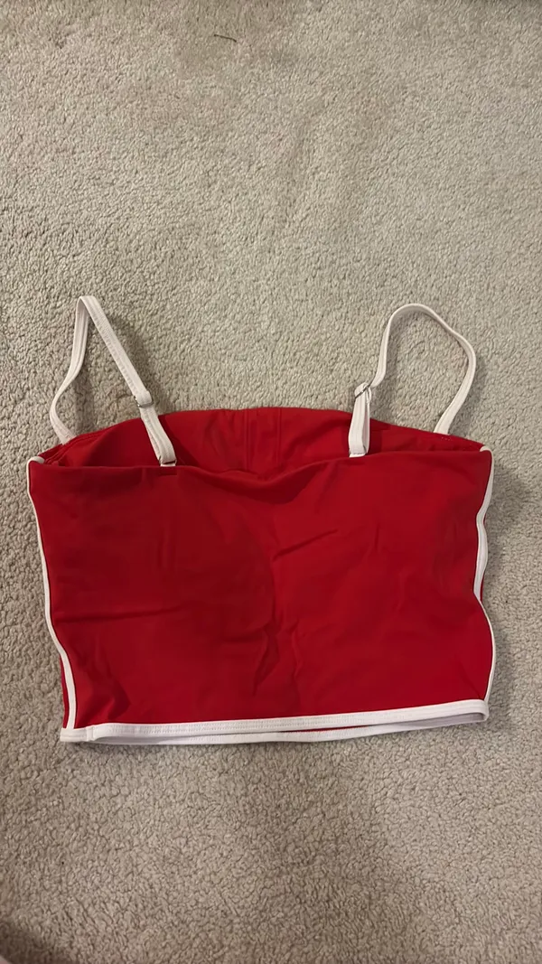 Workout top Red - Image 2