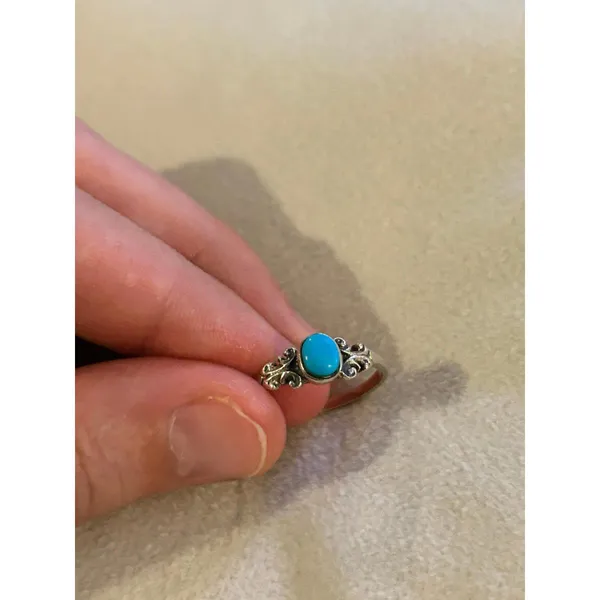Ring 925 sterling silver ring size 8.25 lot d47 - Image 3