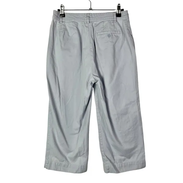 Gap Light Blue Retro Fit Cropped Wide Leg Pants 4‎ - Image 2