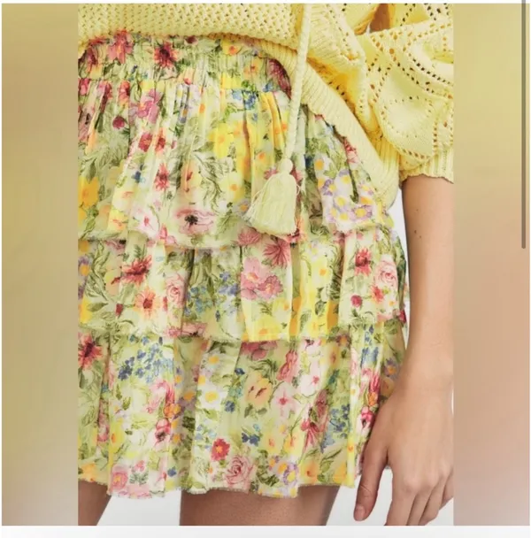 LOVESHACKFANCY SKIRT - Image 2