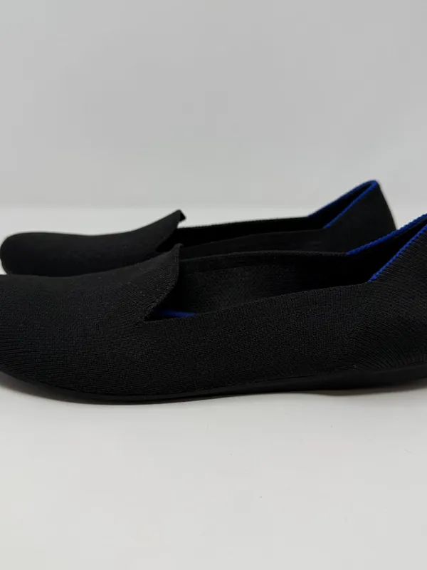 Rothy's The Lounge Loafer Slip-On Flats Womens 7 Black Minimalist Neutral Preppy - Image 8
