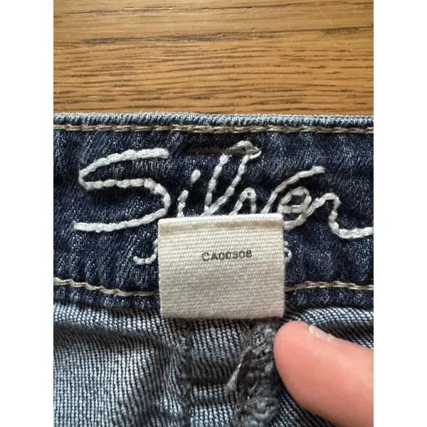 Silver Jeans Tuesday Low Rise Capri Size W29 Summer‎ Travel Vacation Denim City - Image 11