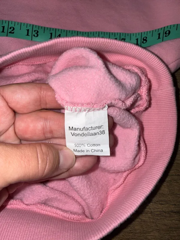 Museum of Ice Cream Crewneck Sweatshirt in Bubblegum Pink Adult XL - Image 10