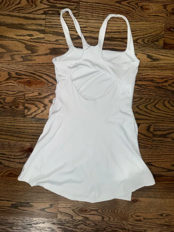 White athletic dress.  - Image 2