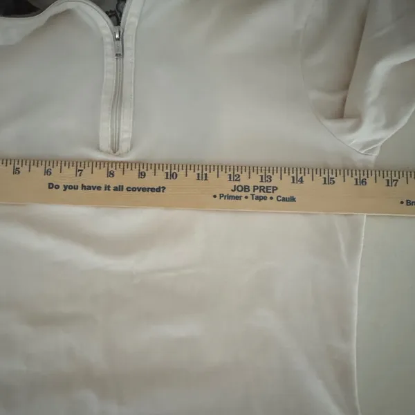 Lauren Active Ralph Lauren White Crest Snowflake Quarter Zip Pullover Medium - Image 5
