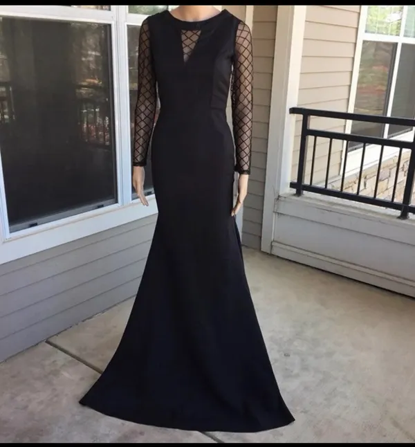 Elegant Black Long - Image 5