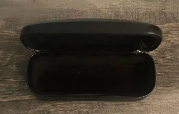 COACH Black Hard LARGE SUN GLASSES CASE Sunglasses Clamshell - Image 3