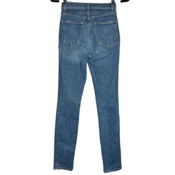 Reformation High & Skinny Jeans Size 25 - Image 6