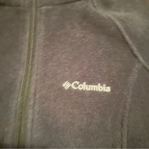 Women’s Columbia Fleece Black Size Small - Image 2
