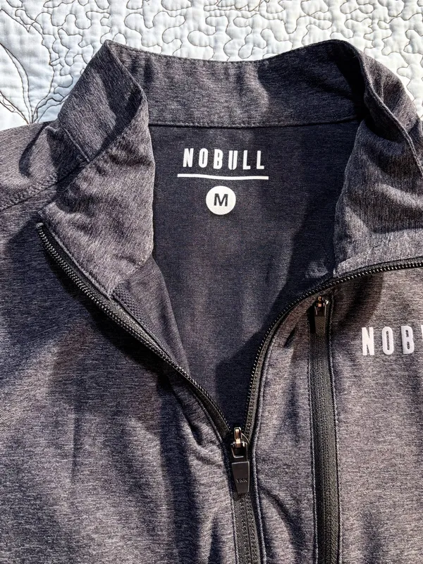 ☀️NOBULL Women's Full Zip Performance Training
Running Jacket Charcoal Gray~M🧡 - Image 10