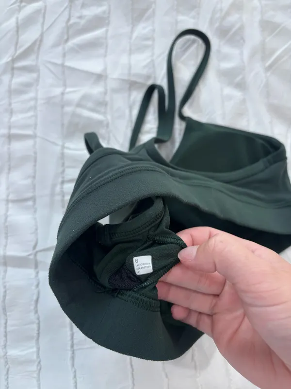 Lululemon green sports bra  - Image 3